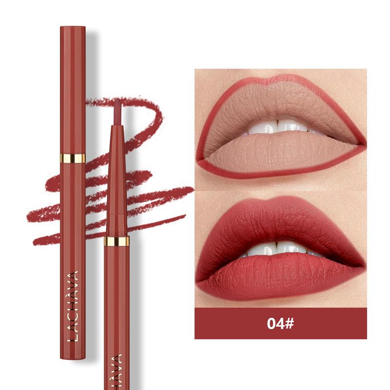 JYL LACHAVA Matte Nude Lipliner Outlines the Lips 12 Color Beauty Mouth Red Lip Marker