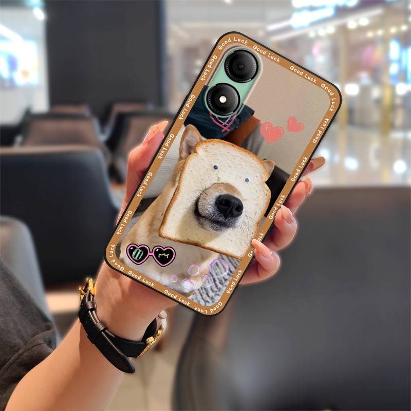 Waterproof Graffiti Phone Case For ZTE Blade A33s Cute Silicone Shockproof Full Wrap Dirt-resistant Protective TPU
