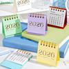 Cute Colorful Desktop Calendar - Small 2026 Planner for Daily Scheduling & Decor