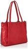 Bianco Cowhide Tote Bag Shoulder Genuine Made In High Red 93224, Handbag, Bag, Leather, Glossy, Simple, Japan, Quality,