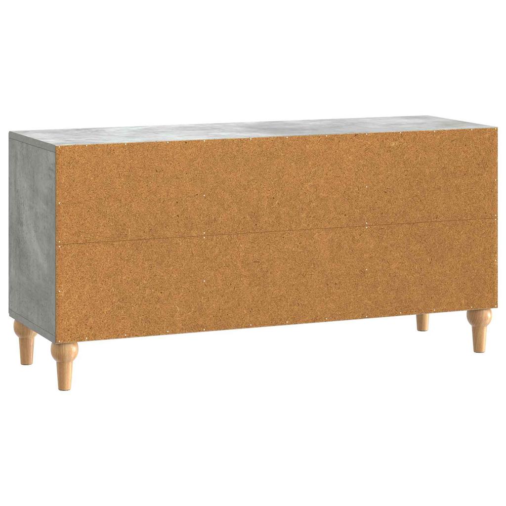 TV Cabinet Concrete Grey 102 x 34.5 x 50 cm Particleboard