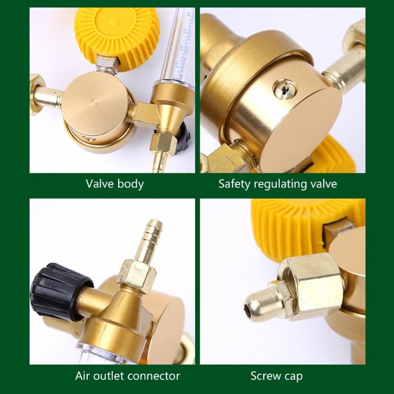 Professional Argon Gas Flows Meter With Corrosion Resistant Metal Construction For Stable performances Argon Regulator