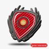 Hongqi Tiangong 05/06/08 EH7 Metal Wing Emblem Car Body Window Decorative Sticker