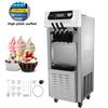 Soft Ice Cream Machine Ice Cream Machine 20-28L Per Hour Three Flavors