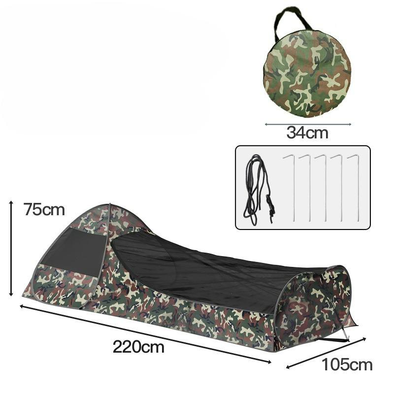

2026 New Spacious Portable Tent Outdoor Camping Mosquito Net Sleeping Bag Anti-Mosquito Pop Up Tent Ultralight
