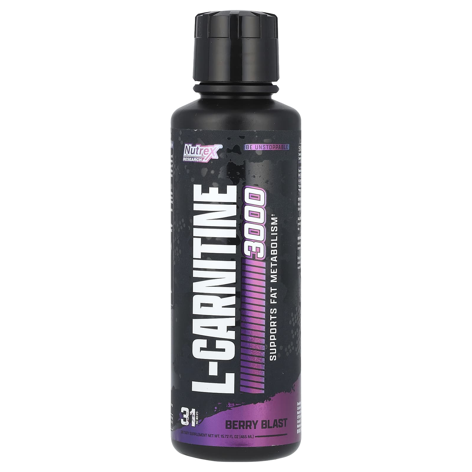 

L-Carnitine 3000, Berry Blast, 465Ml(15.72Fl Oz)