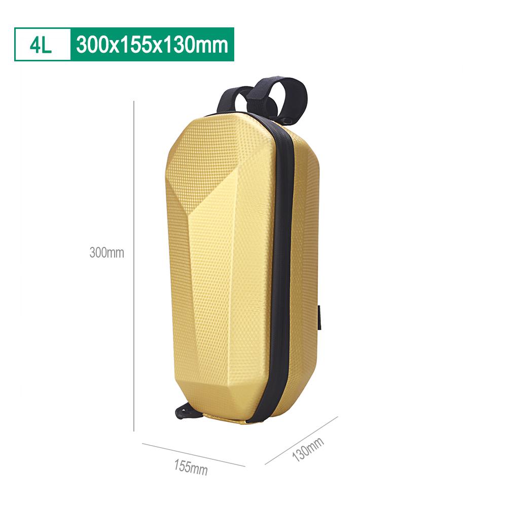 WILD MAN Bicycle Bag Electric Scooter Skateboard EVA Hard Shell Case Bag for M365 Pro Cycling Equipment 2/3/4L