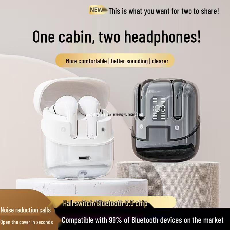 DX-16 Bluetooth Earphones: 4 HIFI Sound Sport Earpieces, Long Battery, Hall Switch Technology