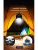 Multifunctional LED Floodlight: Emergency Camping Light with Long Battery Life and Magnetic COB Work Light