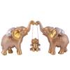 Elephant showpiece for Home & Office décor (Golden)