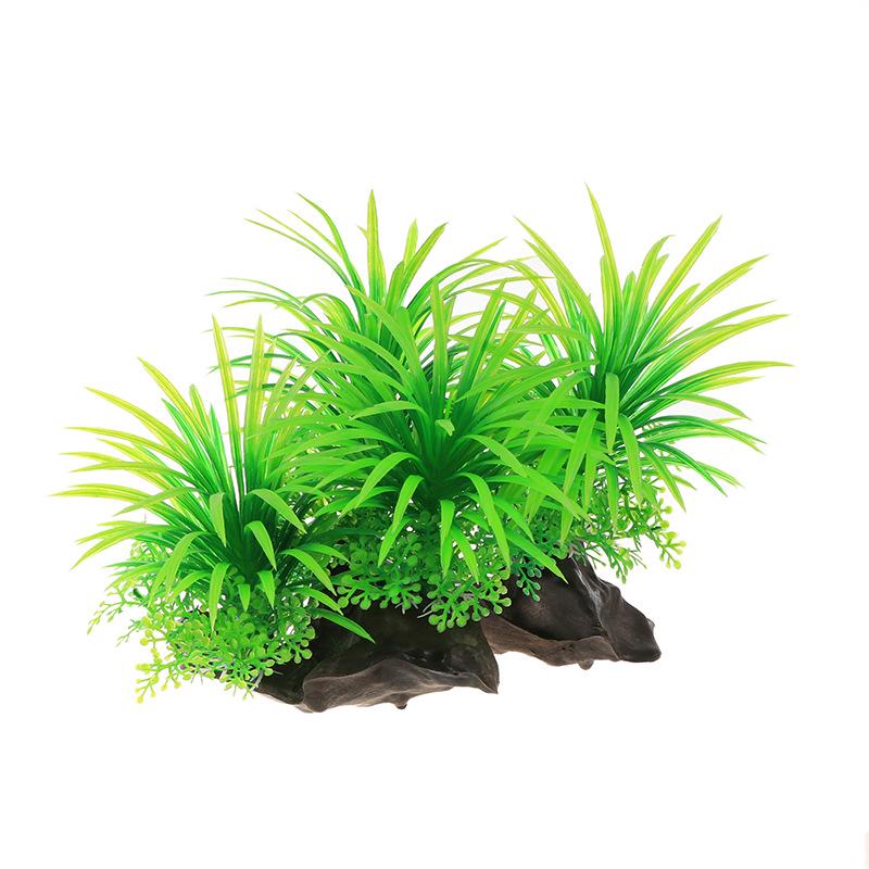 Fake Aquarium Plant Decoration Set - Water Grass Landscaping for Fish Tank (CT30)