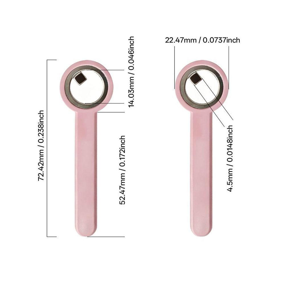 Hollow Cat Eye Nail Magnet Ring Magnetic Tool With Handle For Cat Eye Gel Polish DIY Nail Art Manicure Tools