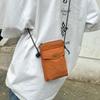 Nylon Mobile Phone Bag Women's Mini Cloth Bag Lightweight Casual Versatile Cycling Satchel Couple Shoulder Fitness Bag
