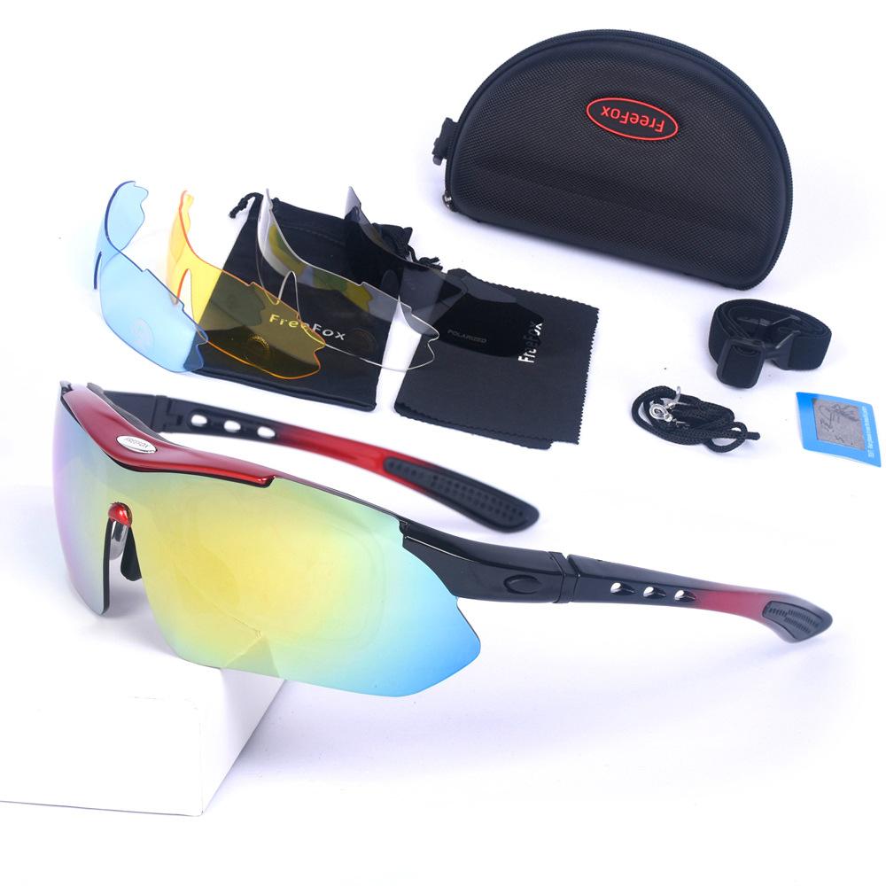 Polarized Riding Glasses Set 0089 Bicycle Goggles Outdoor Fishing Sports Sunglasses