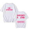 5 SECONDS OF SUMMER Band Tees Everyone's A Star Album T-shirt Short Sleeve Casual Clothing Hip Hop Streetwear Oversized Tshirt