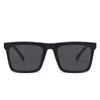 Retro Big Square Frame Sunglasses Women Black Cool Men Sun Glasses UV400 Shades Protection Eyeglasses Goggles