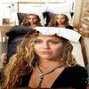 3D Print Miley Cyrus Singer Bedding Set Bedroom Soft Modern Bedspreads Comefortable Kids Duvet Cover Quilt Cover And Pillowcase
