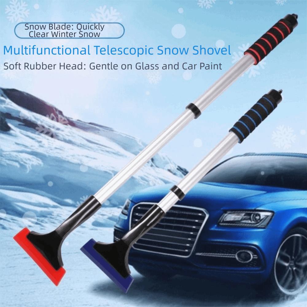 Frost Removal Snow Shovel Extra-Long Handle Snow Cleaning Tool Windshield Cleaning