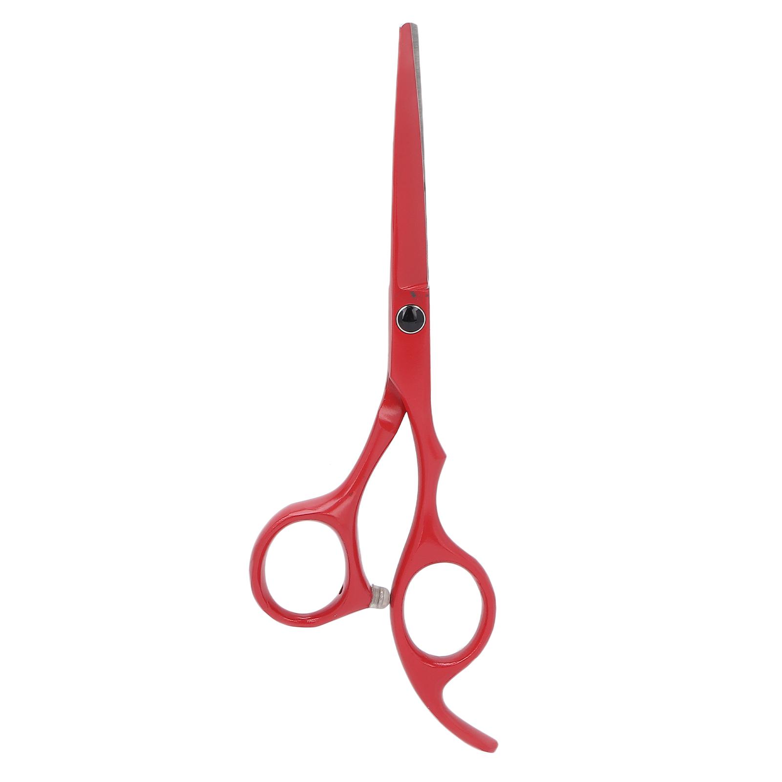 

6-дюймовые профессиональные ножницы для волос из нержавеющей стали, парикмахерские ножницы, парикмахерский инструмент Red