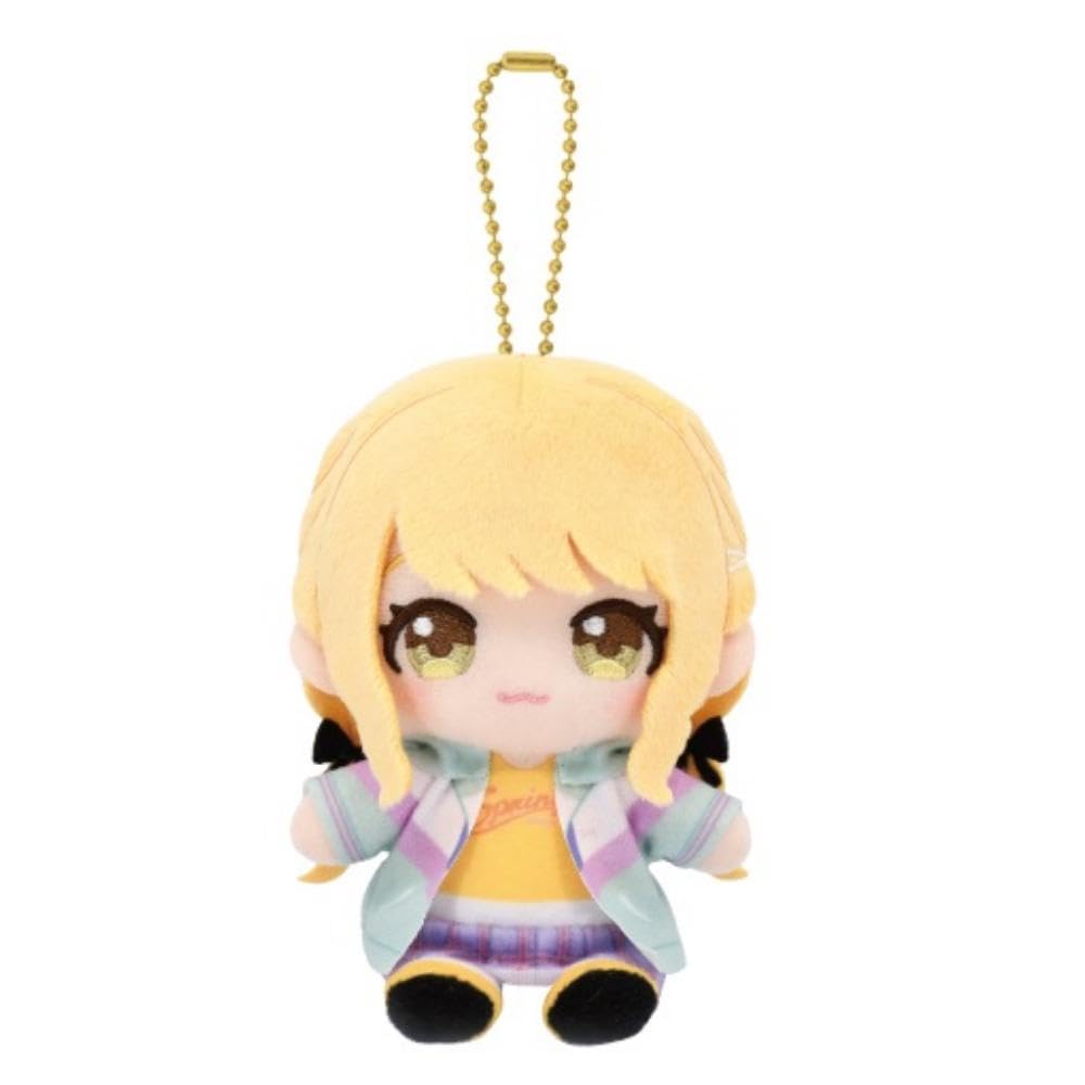 School Idolmaster Kotone Fujita Chibi Plush Sitting Mascot