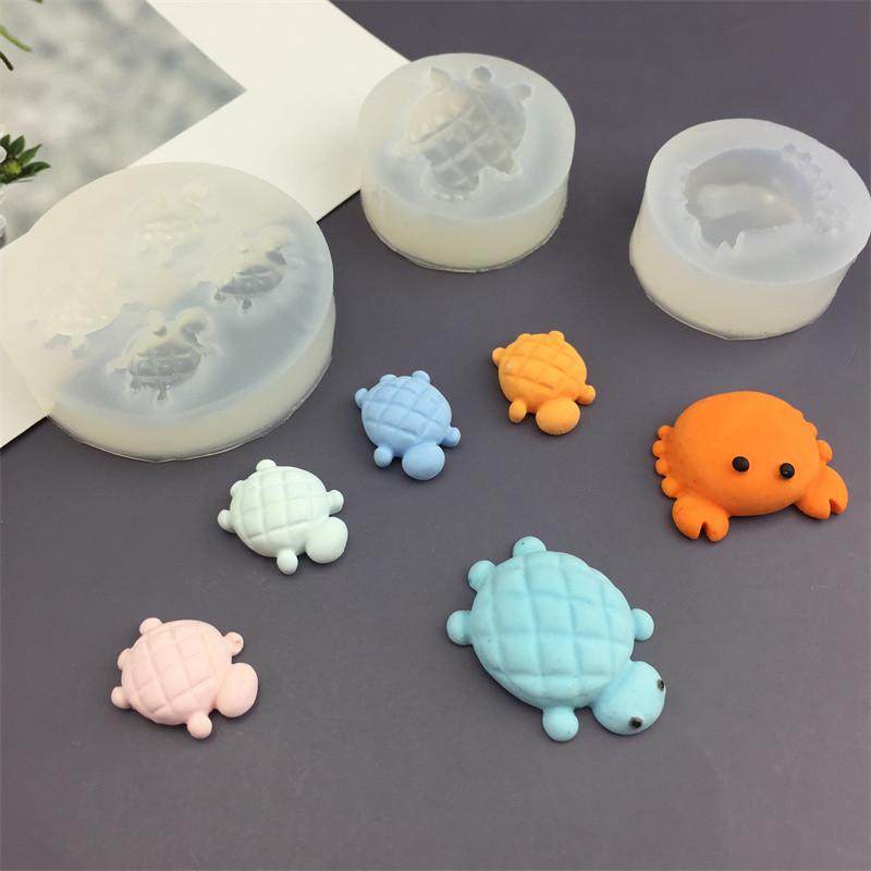 Turtle Resin Jewelry Mold Sea Turtle Silicone Keychain Mold Silicone Mold Keychain Making Jewelry Casting Supplies