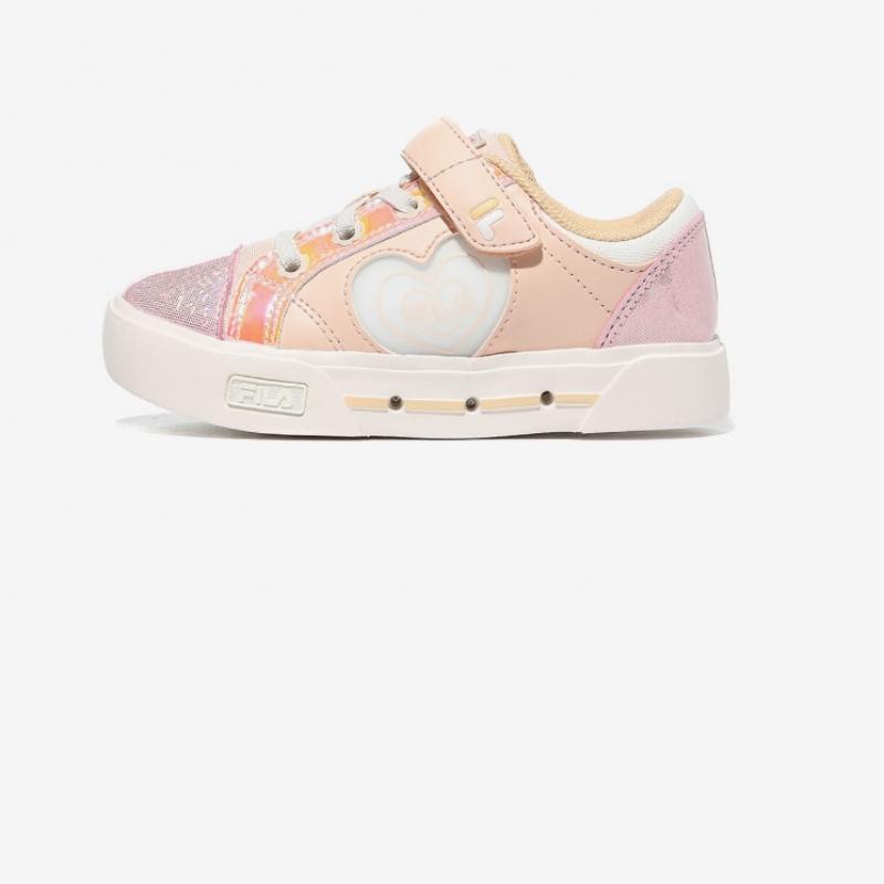  Fila  Fila Kids Como Light Heart Sneaker Pink