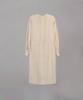 Obeodyupeulleeo Half Neck Shirring Dress_Cream