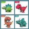 Children's 3D Puzzle Kindergarten Animal Puzzle Intelligence Early Education Toys Dinosaur Animal Model Paper 3-4-5-6 Years Old