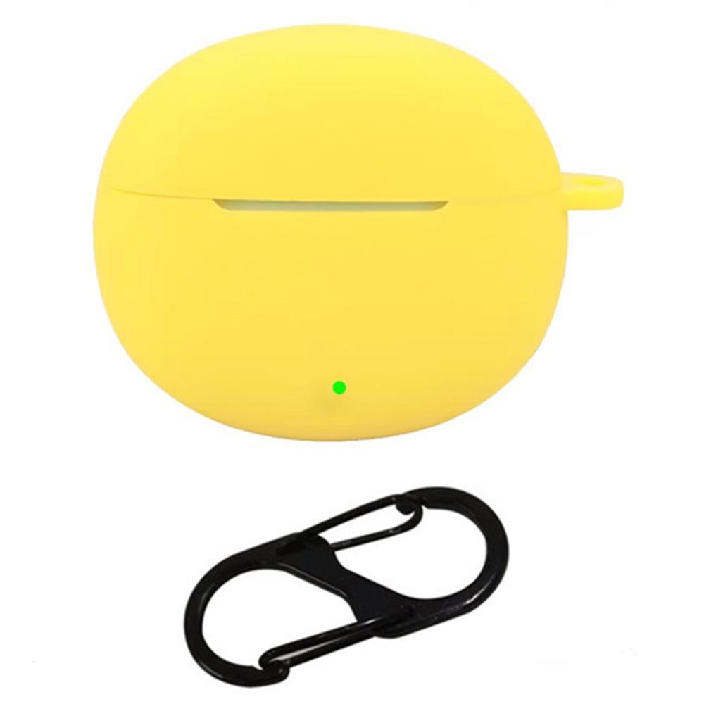 For Honor Earbuds X8 Silicone Case Wireless Earphones Protective Cover with Anti-Lost Buckle