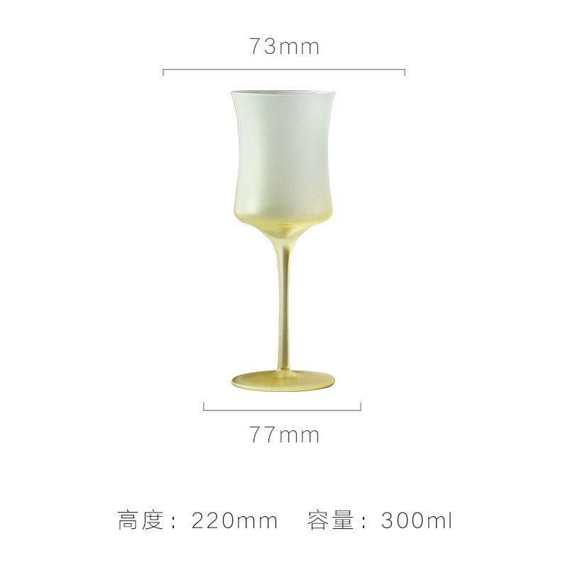 Candy Colored Crystal Glass Goblet KTV Dessert Cup Ice Cream Cup Milk Tea Cup Banquet Wine Glass Champagne Glass Cocktail Glass