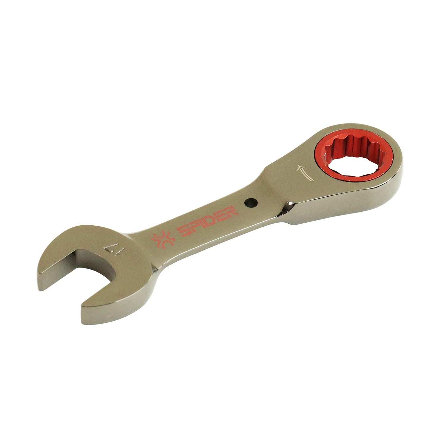 SK11 SPIDER Короткий трещоточный ключ 17 мм SPG-G17S