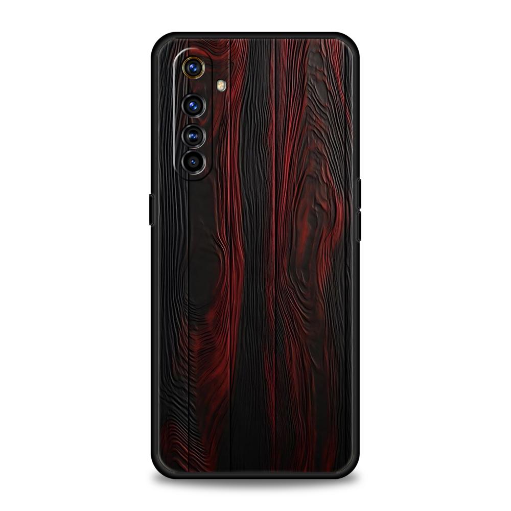 Phone Case For Oppo A17 A31 A54 A57 A78 A79 A80 A98 Find X5 X6 Reno 7 8 10 11 12 13 F Pro Soft TPU Cover Retro Forest Brown Wood