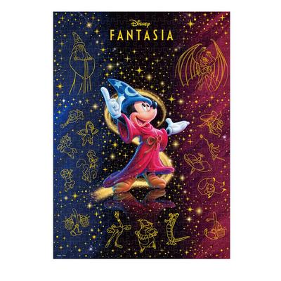 Tenyo w stylu złoconym Puzzle Disney Symfonia Nocy Zawiera i Kartę Serwisową (Tenyo) [Wyprodukowano w Japonii] 500 elementów (Fantazja) (35x49cm)