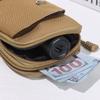 Men Single/double Layer Camping Hunting Phone Pouch Wallet Pocket Waist Purse EDC Molle Bag