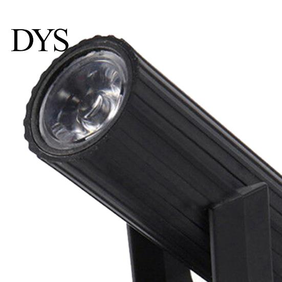 LED Spotlight Mini Stage Light Beam Projector Lamp Party Disco DJ Club Music Bar