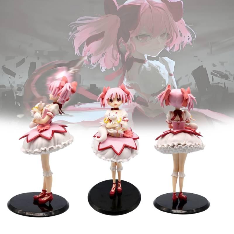 Stunning Puella Magi Madoka Magica Kaname Madoka Pvc Figure 22cm Collectible Model