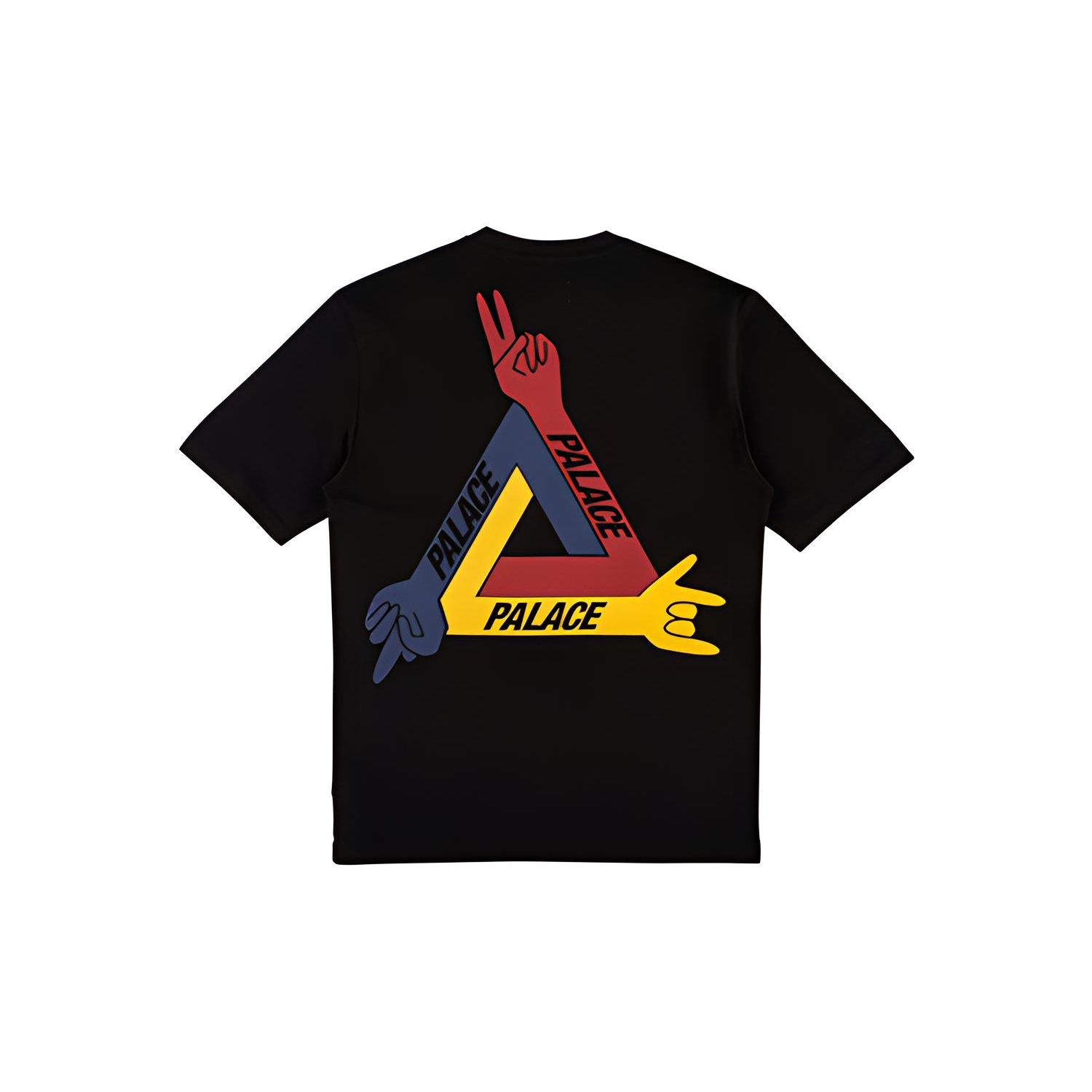 

Футболка Palace JCDC Черные мужские топы P16TS150 S