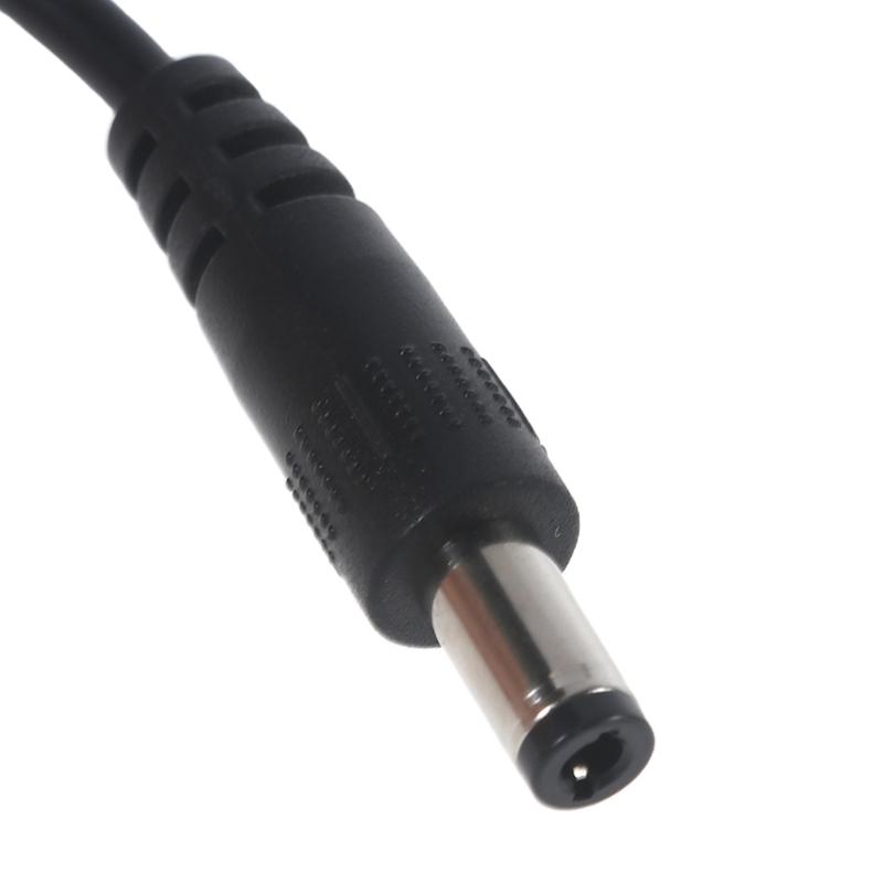 QC3.0 USB to 12V 5.5x2.1mm Step Up Line Converter Cable Good Compatibility for WiFi Router LED Lightweight Durable