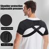 Adjustable Cross Shoulder Support Straps Polyester Fiber Hand Wash Only For Back Sports Shoulder Brace With Adjustable Straps