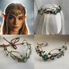 Hochzeitsaccessoire Kopfschmuck Brautstil Fee Diadem Haarschmuck Gothic Stirnband