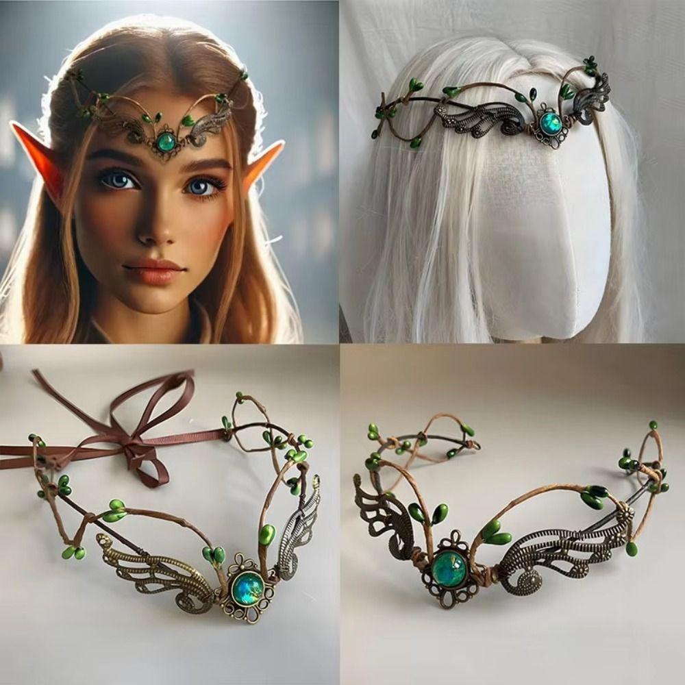 Wedding Accessory Headpiece Bridal Style Fairy Diadema Hair Accessories Gothic Headband