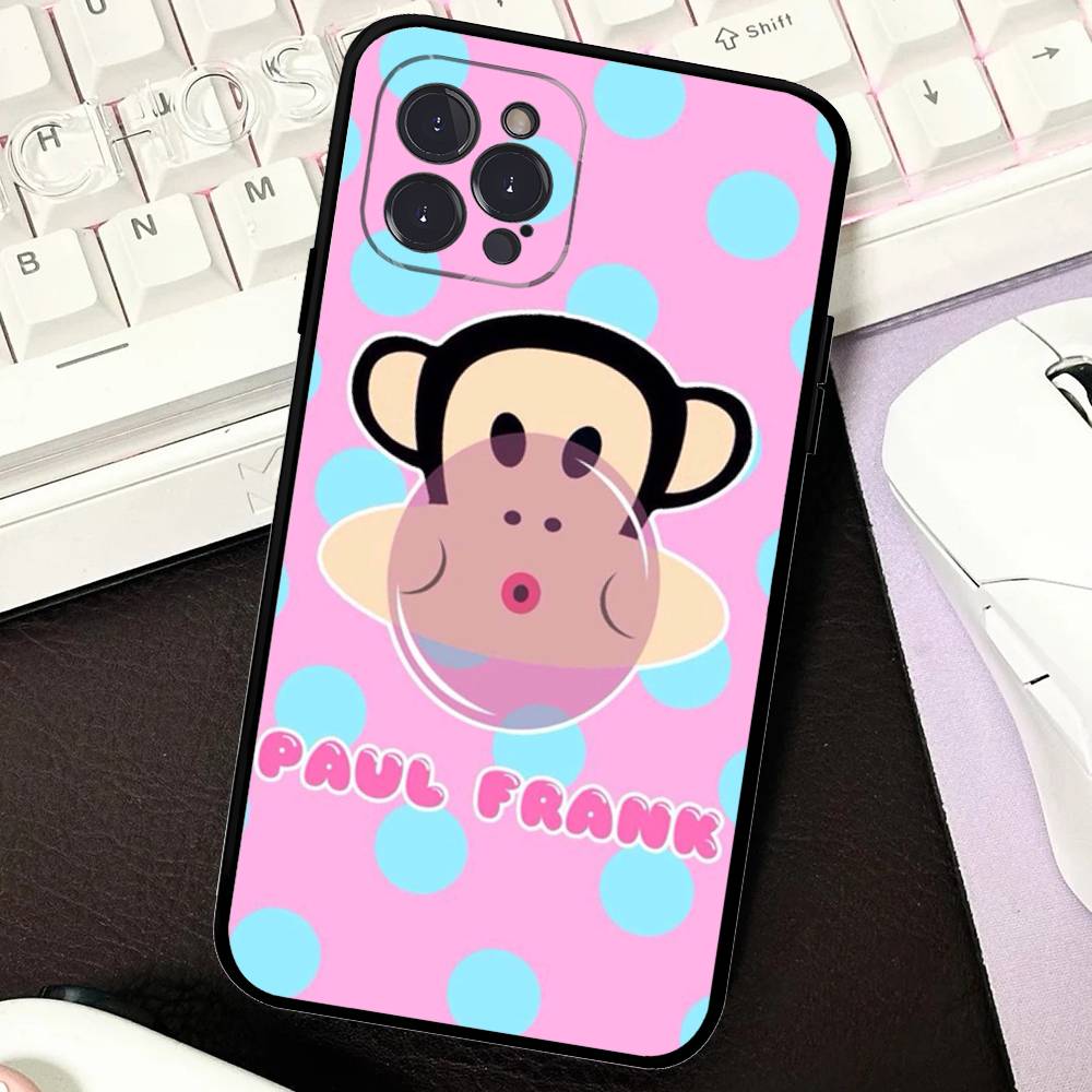 

Classic Fashion Logo P-Paul F-Frank For Iphone 17 16 15 14 11 12 13 Pro Max Plus Case Cute Art Phone Cover iPhone 15pro max