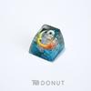 Knight Hollow Handmade Backlit Keycap Handcrafted Single Esc Keycap For Mechanical Keyboard Gamer Collectible Gift