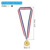 2 Inch Gold Winner Award Medals, 6 Pack  Style Award Medals 1st Prizes with Ribbon for Games Sports Competitions