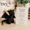 Crochet Dragon Doll with Card, Emotional Support Handmade Decor, Mini Decor Knitting Ornament, Inspirational Gifts for Family Friends Toy