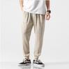 Chinese Style Bloomers Men's Linen Pants Men's Cotton and Linen Harem Pants Leggings