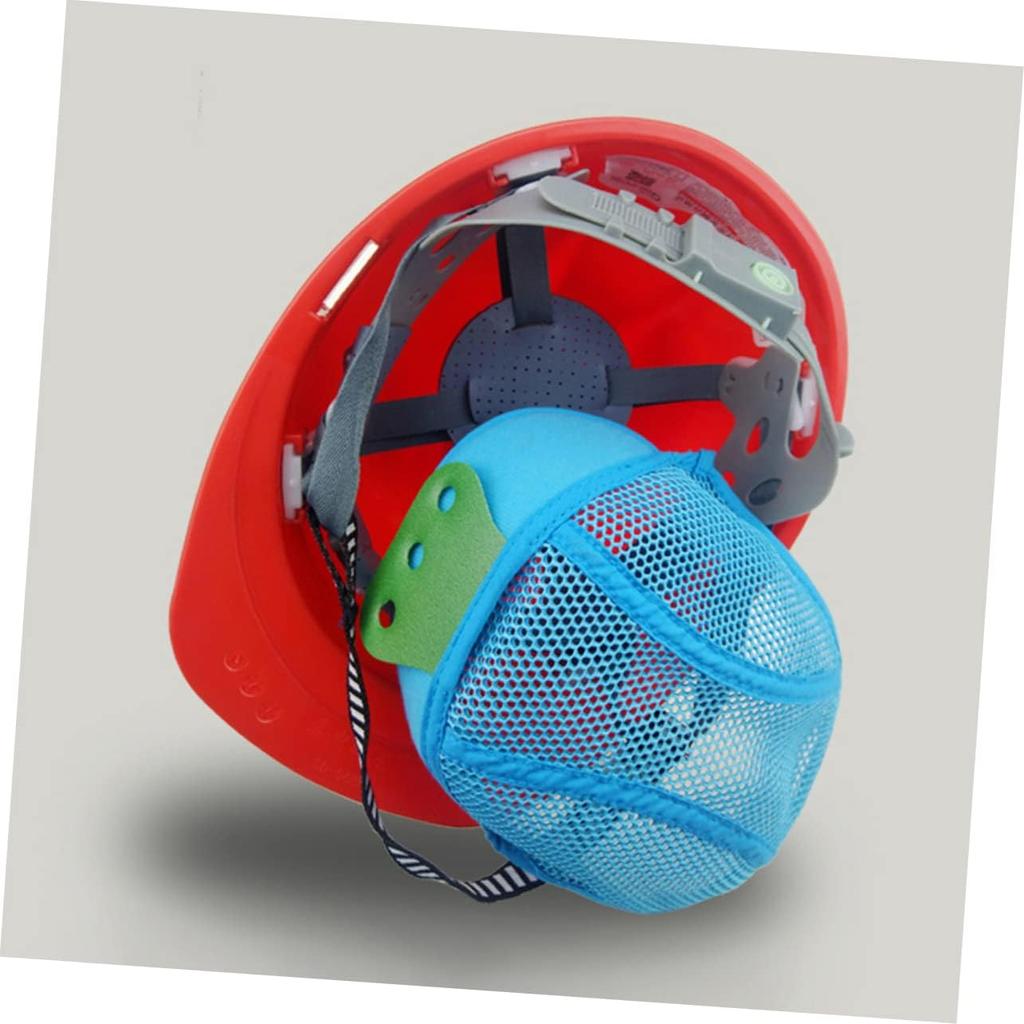 2Pcs Washable Helmet Liner Pads Breathable Hard Hat Insert Liners for Cooling and Sweat Absorption Safety Head Protection Accessories