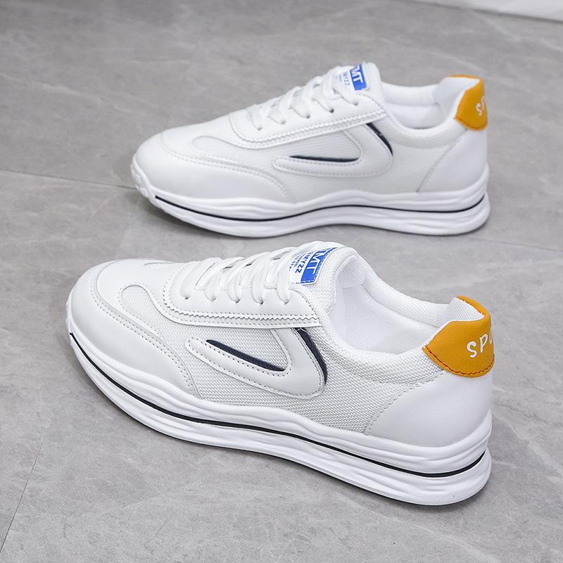 Little White Shoes Spring and Autumn New Versatile Women's Sports Shoes Student Mesh Breathable Single Shoes Tide