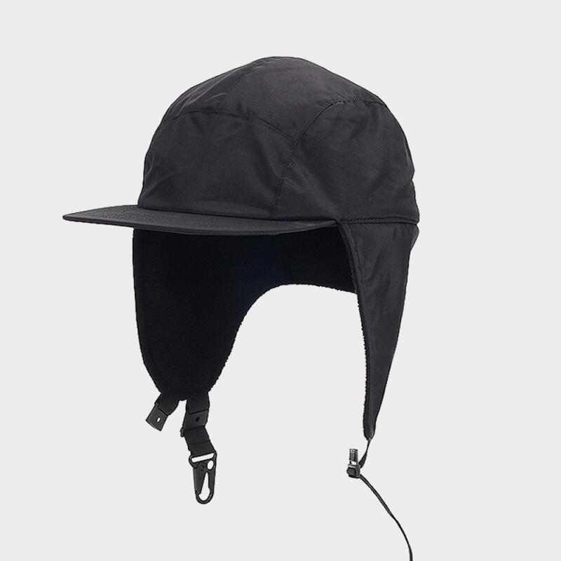 Кепка ушанка Outdoor Trooper Водонепроницаемая Черная BLACK