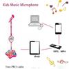 Kinder-Karaoke-Mikrofon mit Ständer Lernspielzeug Gehirntraining Musikgeschenk für Jungen Mädchen